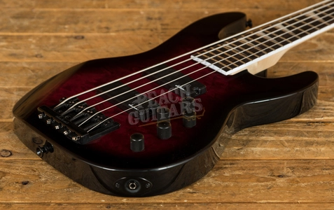 Jackson JS3VQ Concert Bass Trans Red Burst