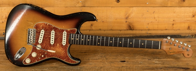 Fender Custom Shop '59 Strat Relic 3 Tone Sunburst Dale Wilson Masterbuilt