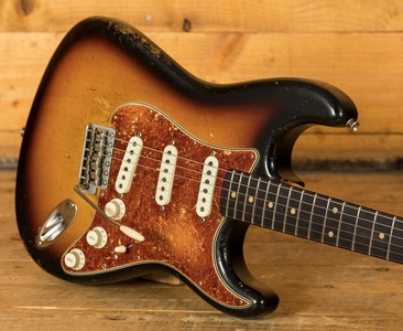 Fender Custom Shop '59 Strat Relic 3 Tone Sunburst Dale Wilson Masterbuilt