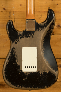 Fender Custom Shop '59 Strat Relic Black w/Gold Dale Wilson Masterbuilt