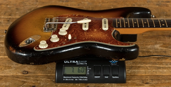 Fender Custom Shop '59 Strat Relic 3 Tone Sunburst Dale Wilson Masterbuilt