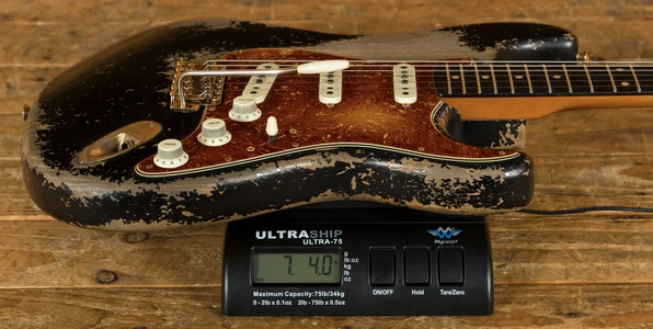 Fender Custom Shop '59 Strat Relic Black w/Gold Dale Wilson Masterbuilt