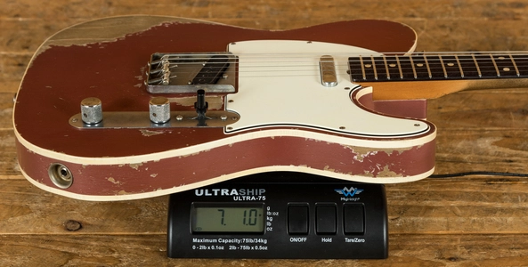 Fender Custom Shop '60 Tele Custom Dale Wilson Masterbuilt Burgundy Mist