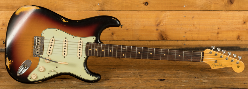Fender Custom Shop - '60 Strat - Relic 3 Tone Sunburst