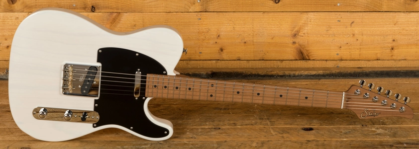 Suhr Classic T Pro Peach LTD - Trans White - Roasted Maple Neck 