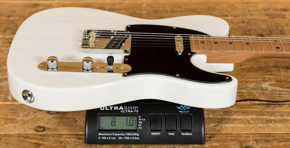 Suhr Classic T Pro Peach LTD - Trans White - Roasted Maple Neck 