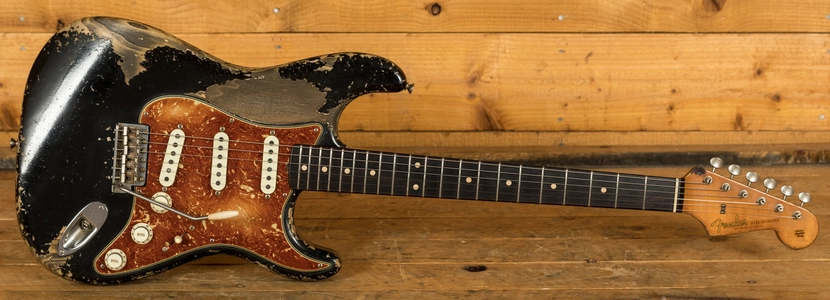 Fender Custom Shop 59 Strat Heavy Relic Black Dale Wilson Masterbuilt