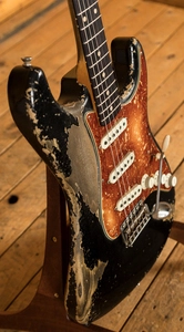 Fender Custom Shop 59 Strat Heavy Relic Black Dale Wilson Masterbuilt
