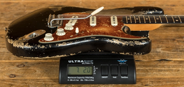 Fender Custom Shop 59 Strat Heavy Relic Black Dale Wilson Masterbuilt