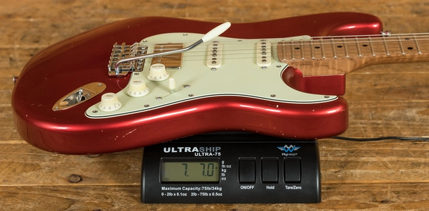 Xotic California Classic XSC-2 Candy Apple Red Light Aged