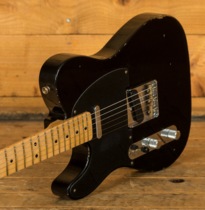 Fender Custom Shop 51 Nocaster Relic Left Handed MN Black