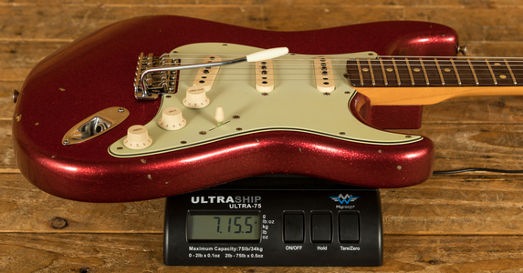 Fender Custom Shop '60 Strat Relic Red Sparkle