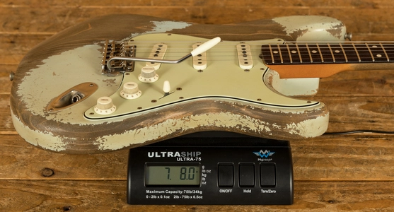 Fender Custom Shop Dale Wilson Masterbuilt 61 Strat Ultra Relic Sonic Blue