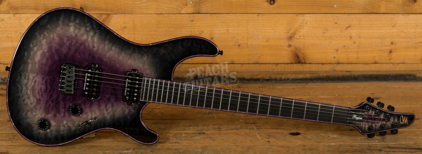 Mayones Regius 6 - Quilted Maple 4A Galaxy Purple Gloss