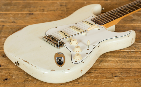 Fender Custom Shop Late 59 Strat Relic Olympic White