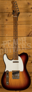 Fender Custom Shop 51 Nocaster Left Handed - Roasted Flame Neck