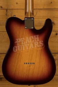 Fender Custom Shop 51 Nocaster Left Handed - Roasted Flame Neck