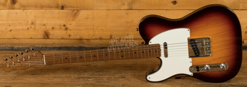 Fender Custom Shop 51 Nocaster Left Handed - Roasted Flame Neck