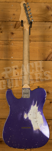 Friedman Vintage T Metallic Purple Heavy Aged w/ Birdseye Maple