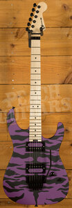 Charvel Satchel Signature Pro-Mod DK | Maple - Satin Purple Bengal