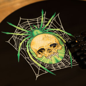 ESP 30th Anniversary KH-3 Kirk Hammett | Black w/ Spider Graphic