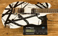EVH Wolfgang Special Striped Series Ebony Black & White