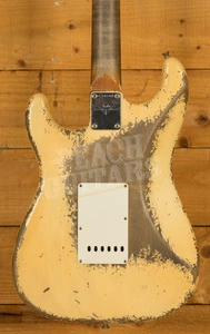 Fender Custom Shop '61 Strat Dale Wilson Ultra Relic Vintage White