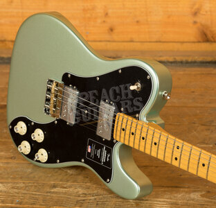 Fender American Professional II Telecaster Deluxe | Maple - Mystic Surf Green
