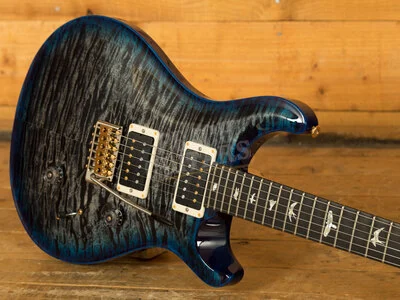 PRS Custom 24 Flame Maple Neck 10 Top Pattern Thin Ebony Custom Colour