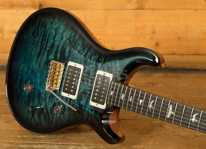 PRS Custom 24 Flame Maple Neck 10 Top Pattern Thin Ebony Custom Colour
