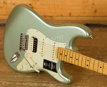Fender American Professional II Stratocaster HSS - Maple - Mystic Surf Green