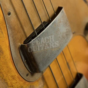 Fender Custom Shop Masterbuilt Van Trigt 58 P-Bass - Heavy Relic Faded Chocolate 3-Tone Sunburst