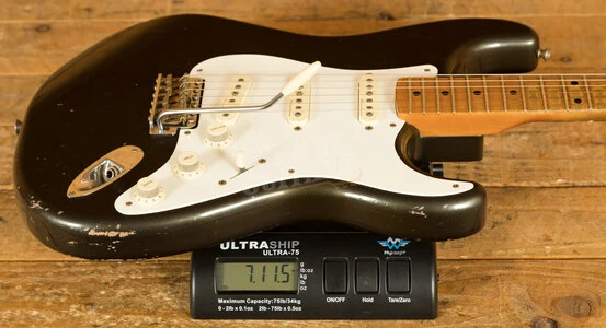 Fender Custom Shop 1956 Active Strat Journeyman Relic MB Todd Krause Faded British Racing Green