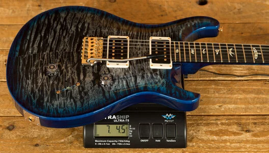 PRS Custom 24 Flame Maple Neck 10 Top Pattern Thin Ebony Custom Colour