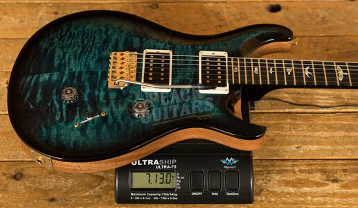 PRS Custom 24 Flame Maple Neck 10 Top Pattern Thin Ebony Custom Colour