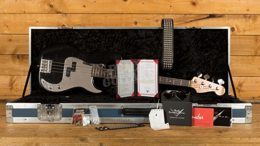 Fender Custom Shop Masterbuilt John Cruz Limited Edition Phil Lynott Precision Bass - Black