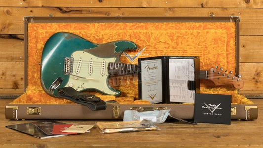 Fender Custom Shop Masterbuilt Dale Wilson '61 Strat Ocean Turquoise
