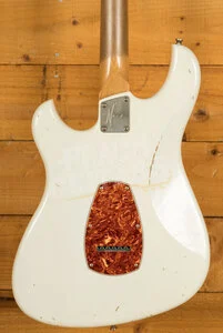 Novo Nucleus Idris HSS | Olympic White - Tortoise Shell Pickguard