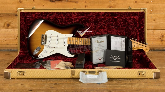 Fender Custom Shop Masterbuilt Carlos Lopez Eric Johnson Virginia Strat - 2-Tone Sunburst