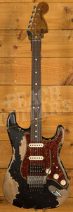 Fender Custom Shop 69 HSS Strat | Super Heavy Relic Black