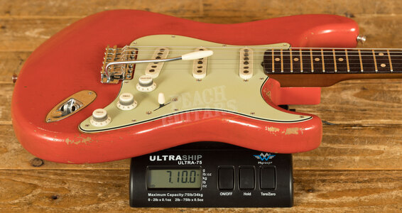 Fender Custom Shop Masterbuilt Dale Wilson '59 Strat Journeyman Relic Fiesta Red