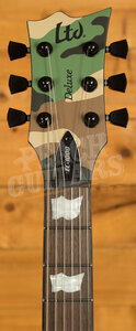 ESP LTD EC-1000 | Woodland Camo Satin