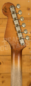 Fender Custom Shop Masterbuilt Vincent Van Trigt '61 Strat Heavy Relic Black over 3TSB