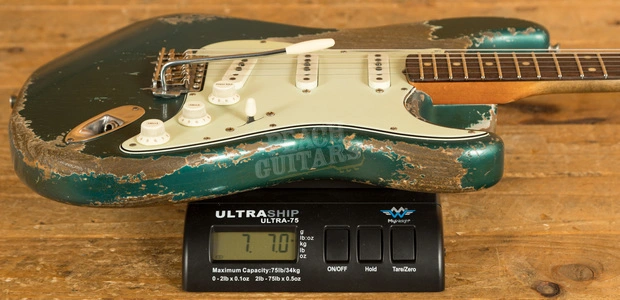 Fender Custom Shop Masterbuilt Dale Wilson '61 Strat Ocean Turquoise