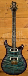 PRS Wood Library Modern Eagle V | Aquabluex Purpleburst - Roasted Maple Neck