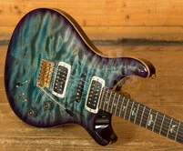 PRS Wood Library Modern Eagle V | Aquabluex Purpleburst - Roasted Maple Neck
