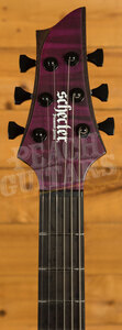 Schecter John Browne Tao-6 | Satin Trans Purple - Left-Handed