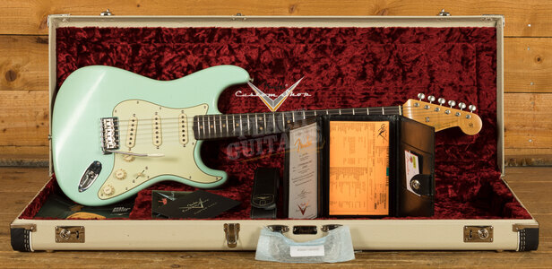 Fender Custom Shop Limited '64 Strat Journeyman/CC Hardware Faded Aged Surf Green