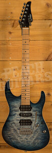 Suhr Modern Plus Faded Trans Whale Blue Burst Maple