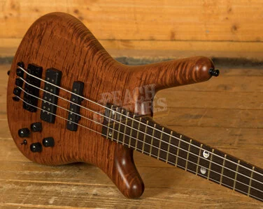Warwick Pro Series Streamette Special Amber Transparent Satin - Wenge